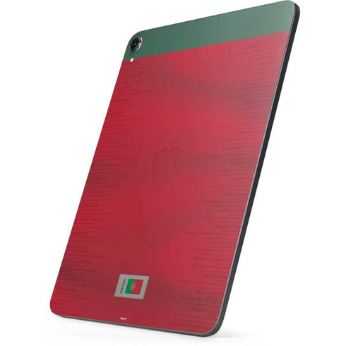 Portugal Soccer Flag Apple iPad Pro Skin